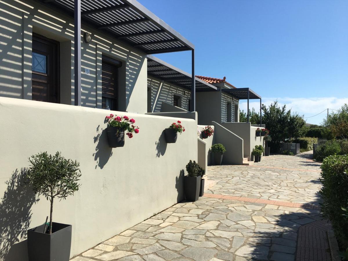 Caviro Apartment Moudhros Bagian luar foto
