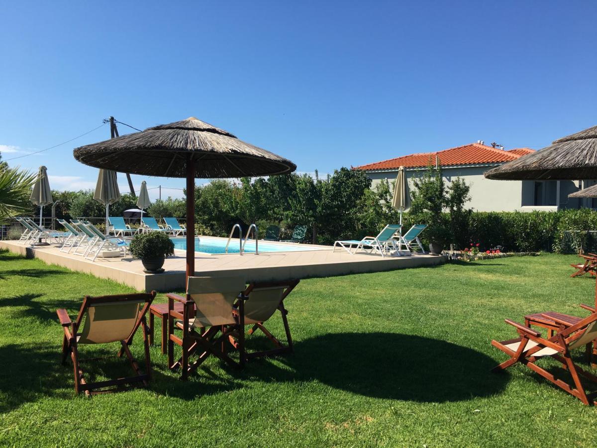 Caviro Apartment Moudhros Bagian luar foto