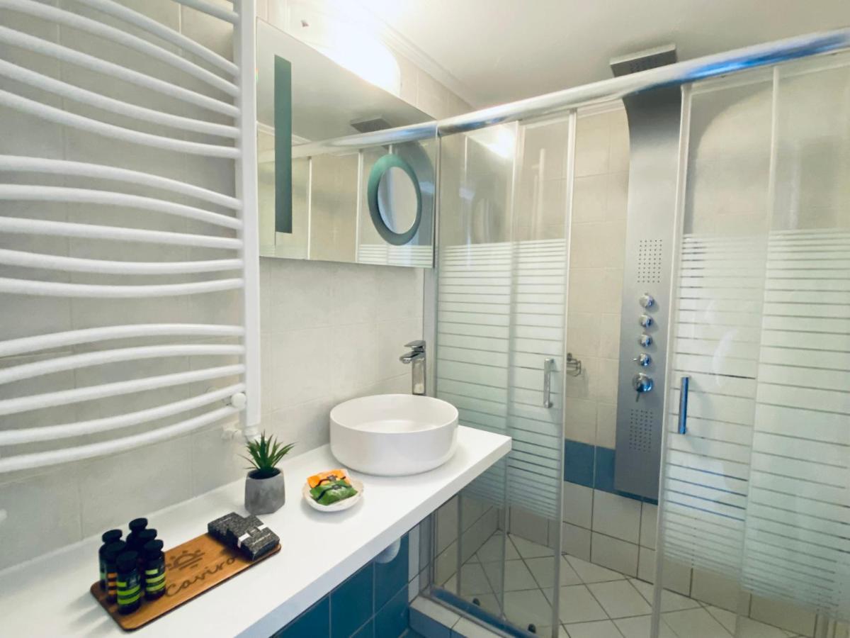 Caviro Apartment Moudhros Bagian luar foto