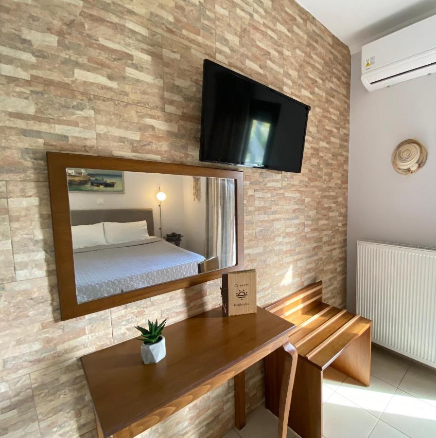 Caviro Apartment Moudhros Bagian luar foto